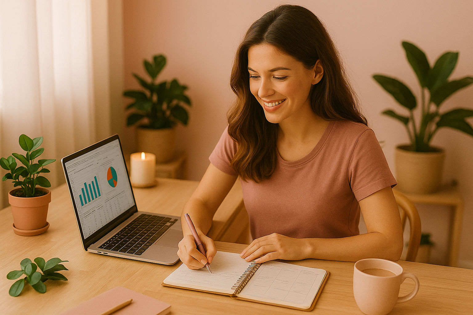HábiTos boniTos y efecTivos para Trabajar desde casa con calma, enfoque y energía femenina